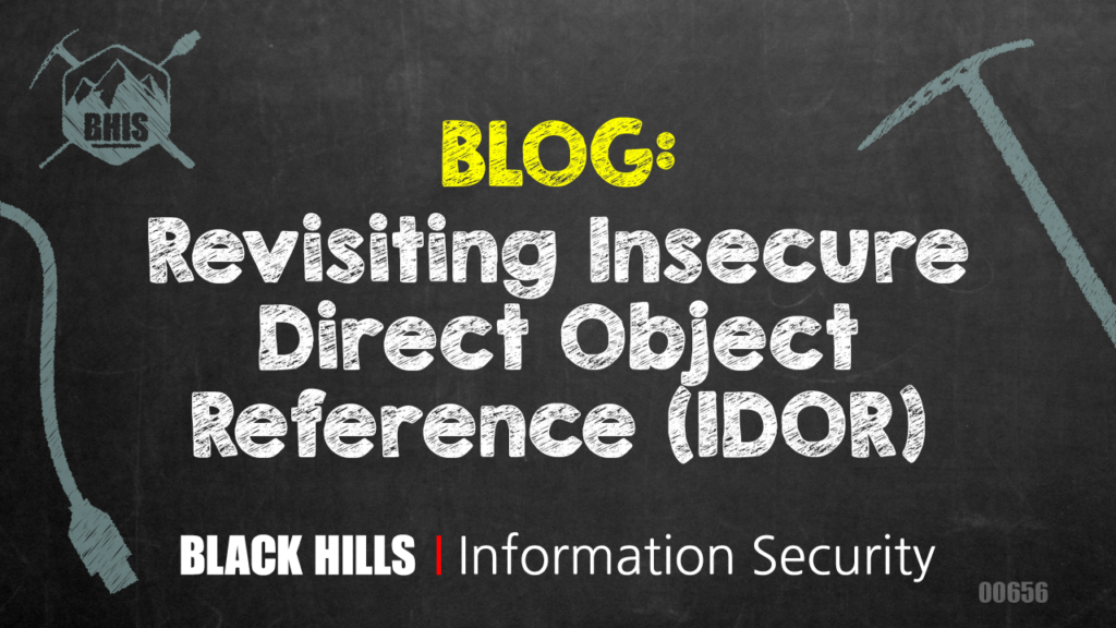 Revisiting Insecure Direct Object Reference (IDOR)