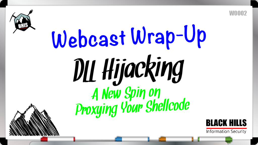 DLL Hijacking - A New Spin on Proxying your Shellcode