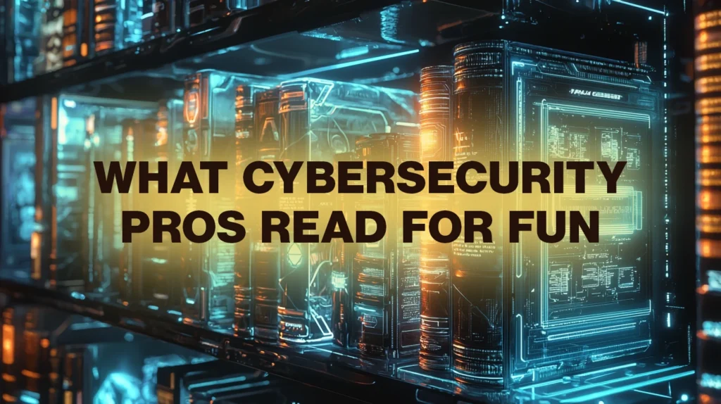 What cybersecurity pros read for fun