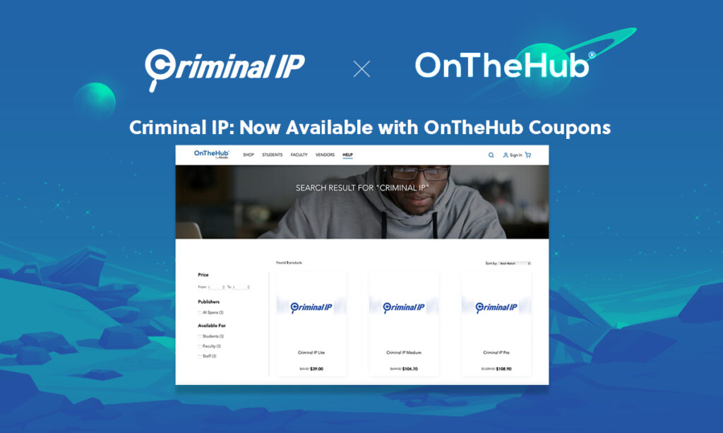 Criminal IP and OnTheHub Partner to Deliver Advanced Cybersecurity Solutions for Education