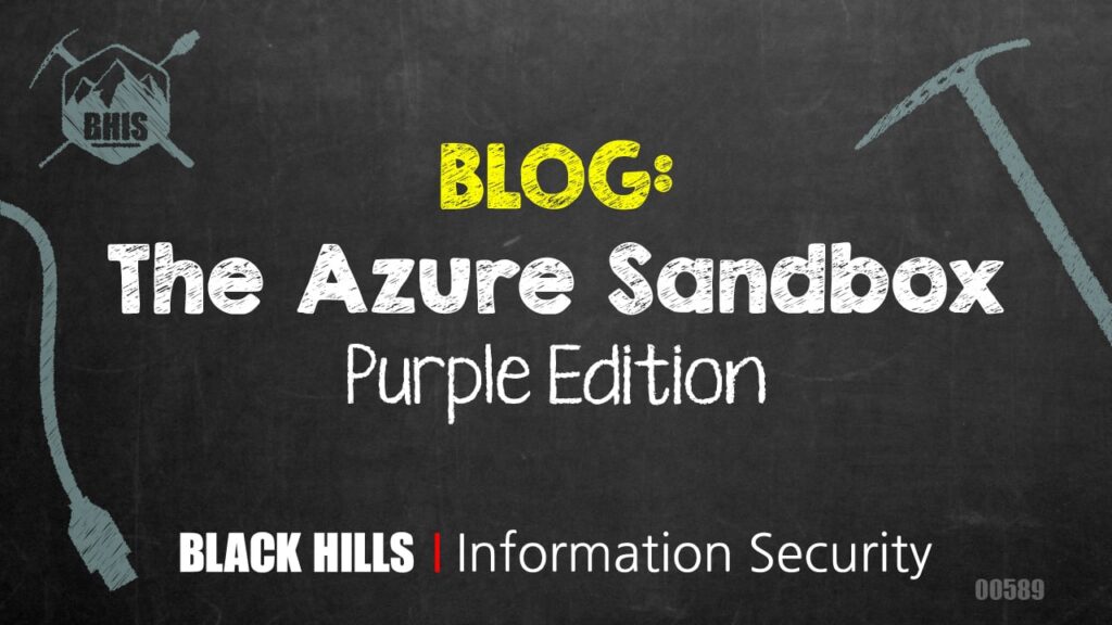 The Azure Sandbox – Purple Edition 
