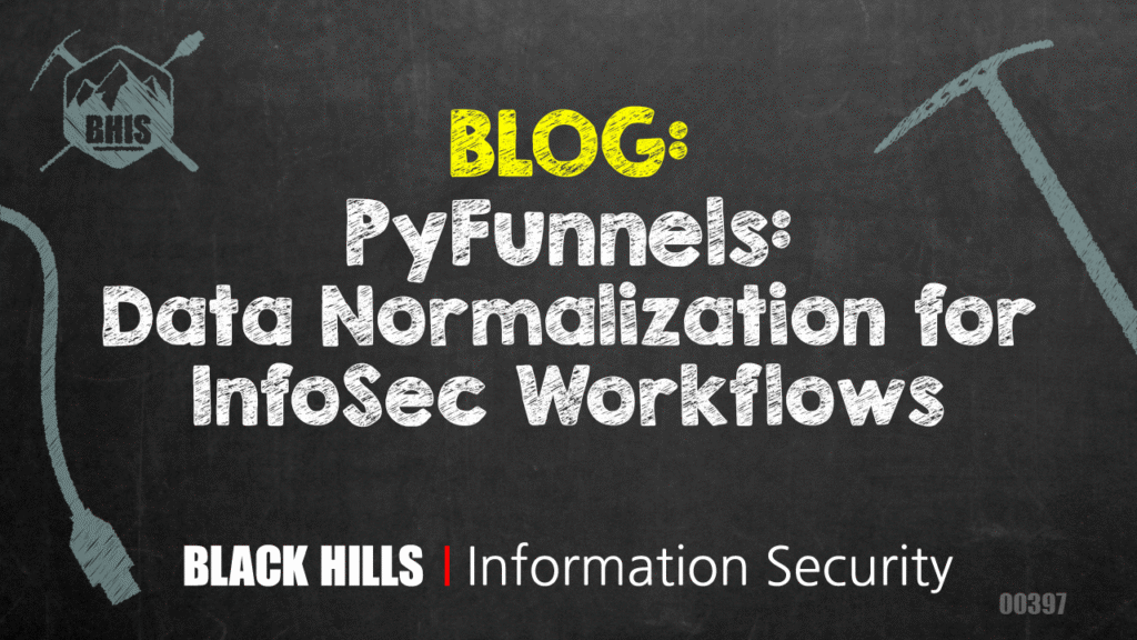 PyFunnels: Data Normalization for InfoSec Workflows