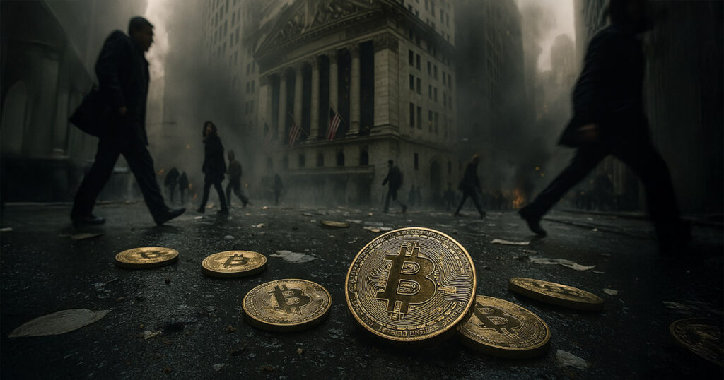 As stock markets reel from Trump tariffs, Bitcoin holds steady