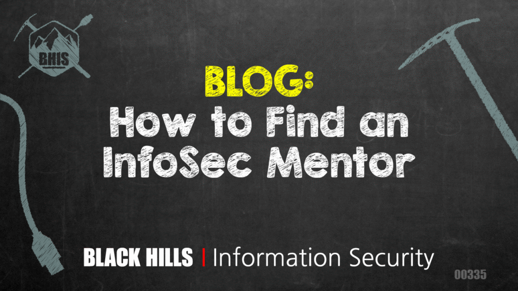 How to Find an InfoSec Mentor