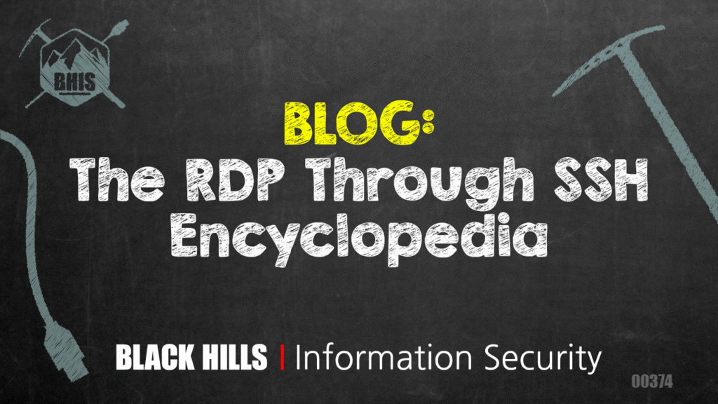 The RDP Through SSH Encyclopedia