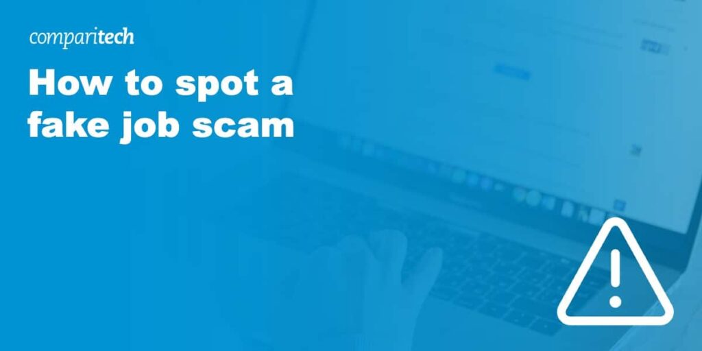 spot fake job scam