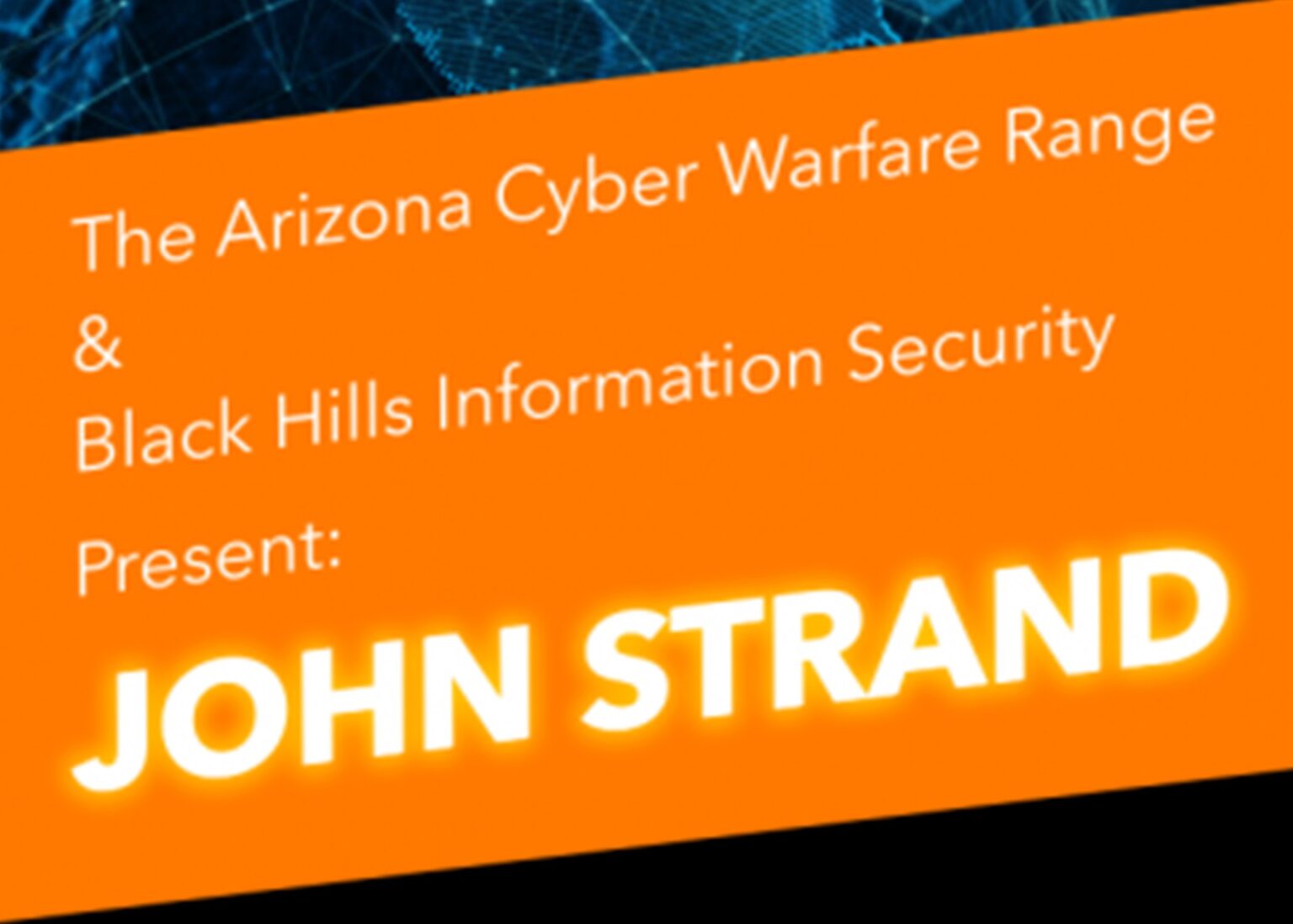 Upcoming Event in Arizona - Black Hills Information Security, Inc.