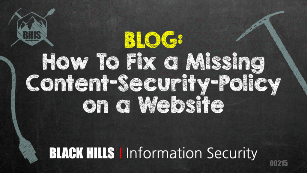 How To Fix a Missing Content-Security-Policy on a Website