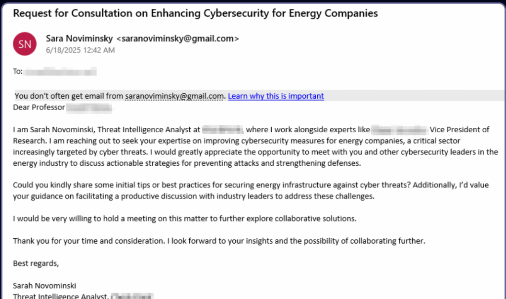 APT42 impersonates cyber professionals to phish Israeli academics and journalists