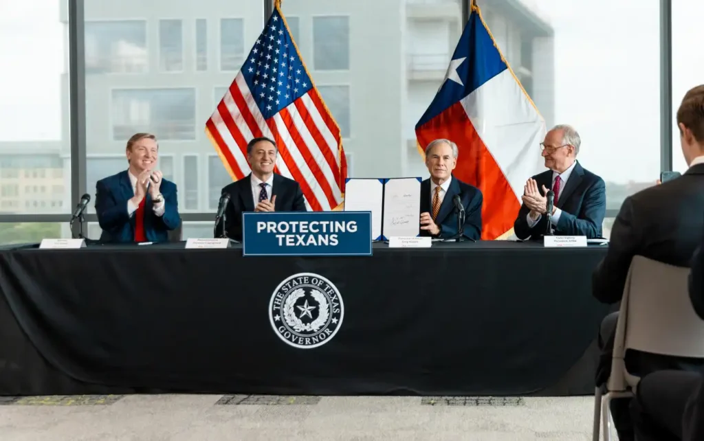 Governor Abbott Signs Texas Cyber Command Into Law In San Antonio HS Today