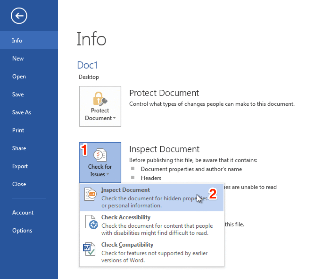 Bugging Microsoft Files: Part 3 – Clearing Metadata