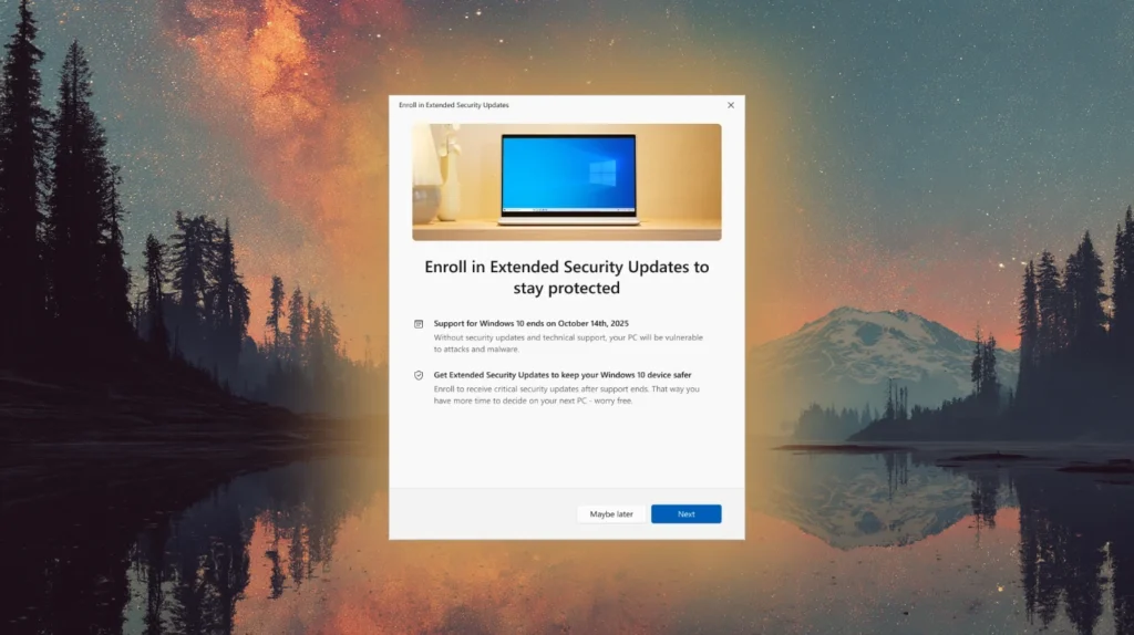 Windows 10: How to get security updates for free until 2026