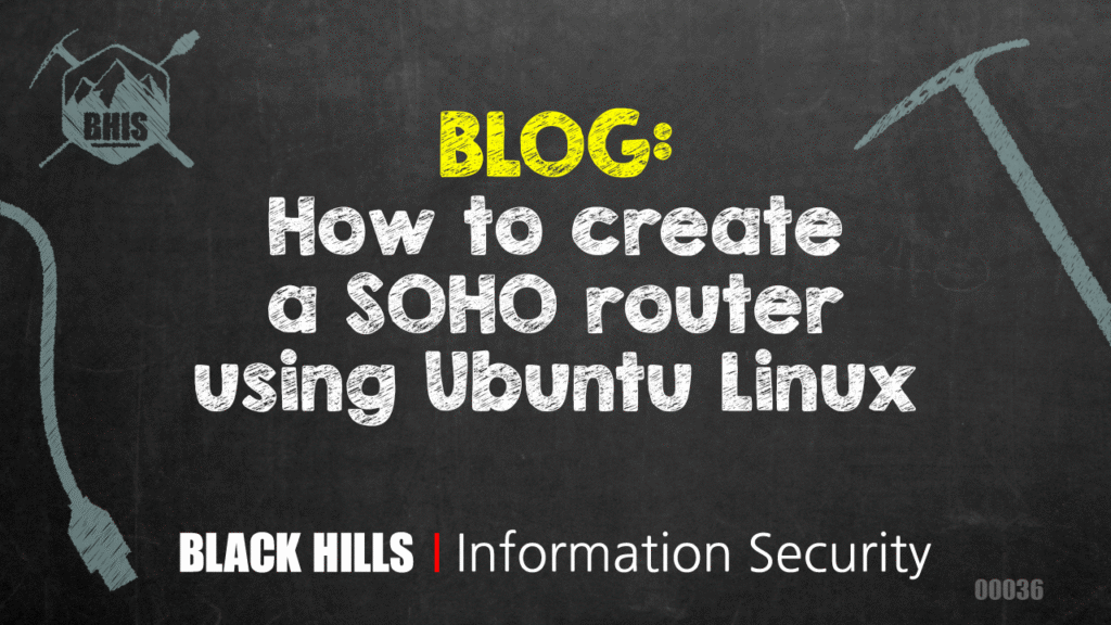 How to create a SOHO router using Ubuntu Linux